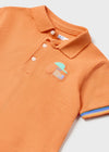 Polo M/C Liso Mandarina Bebe Niño Mayoral M1106 MAYORAL