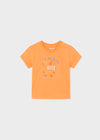 Playera M/C Embossed Mandarina Bebe Niño Mayoral M1030 MAYORAL