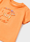 Playera M/C Embossed Mandarina Bebe Niño Mayoral M1030 MAYORAL