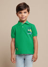 Polo M/C Prints Verde Niño Mayoral M3106 MAYORAL