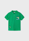 Polo M/C Prints Verde Niño Mayoral M3106 MAYORAL