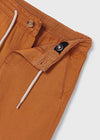 Pantalon Lino Delavado Calabaza Niño Mayoral M3527 MAYORAL