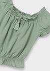 Top Falso Lino Menta Junior Niña Mayoral M6026 MAYORAL