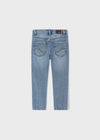 Pantalon Mezclilla Cropped Claro Niño Mayoral M3544 MAYORAL