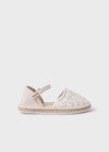 Alpargata Talon Yute Beige Niña Mayoral M43555 MAYORAL