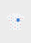 Playera M/C Estampada Blanco Bebe Niño Mayoral M1029 MAYORAL