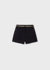 Short Mezclilla Stretch Negro Junior Niña Mayoral M275 MAYORAL