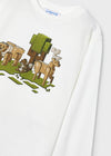 Playera M/L "Nature" Color Nata Mayoral M4054 MAYORAL