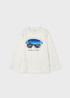 Playera M/L Silver Print Nieve Mayoral M4056  MAYORAL