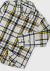 Camisa M/L Cuadros Amarillo Mayoral M4115 MAYORAL