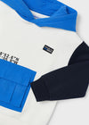 Conjunto Pants Con Sudadera Bolsillo Color Azul Mayoral M4457 Niño