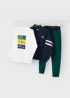 Pants Playera Pantalon Marino Mayoral M4880 Niño MAYORAL