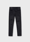 Pantalon Mezclilla Rotos Gris Oscuro Mayoral M7538 MAYORAL