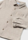 Sobrecamisa Punto Jacquard Latte Mayoral M2186 MAYORAL