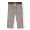 Conj. Pantalon Espiga Algodon Con Sueter Tejido "Cenefas" Bebé Niño Boboli M339083 / M339094 BOBOLI