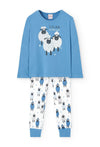 Pijama Interlock Azul -Bci Boboli M929088 BOBOLI