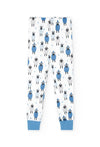 Pijama Interlock Azul -Bci Boboli M929088 BOBOLI