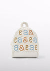 Mochila Letras Borrego Beige Abelylula M5942 ABEL Y LULA