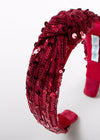 Diadema Lentejuelas Rojo Abelylula M5925 ABEL Y LULA