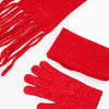 Pack_Gift Box Guantes Y Bufanda Plain Colo, 3000 Rojo, Unitalla Dama Desigual DESIGUAL