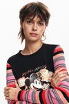 Blusa M/L Patchmickey, Negro,  M24Wwtka2 Dama Desigual DESIGUAL