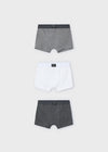 Set 3 Boxers Bco-Grises Mayoral M10788 MAYORAL