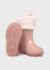 Bota Agua Forro Rosa Mayoral M42532