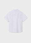 Camisa M/C Cuello Mao Blanco Junior Niño Mayoral M6137 MAYORAL