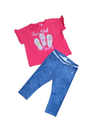 Conjunto Blusa M/C Leggins Bebe Niña Mayoral