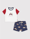 Conjunto Playera M/C Con Shorts Tiburón Bebe Niño Mayoral M1220