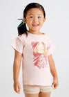 Blusa M/C Muñeca Rosa Niña Mayoral M3038 MAYORAL