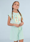 Vestido Con Short De Algodon Surf Niña Junior Mayoral M6848 MAYORAL