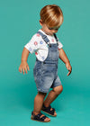 Overol Corto Soft Denim Bebe Niño Mayoral M1646 MAYORAL