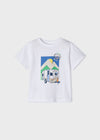 Playera M/C "Van" Blanco Niño Mayoral M3004 MAYORAL