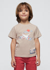 Playera M/C "Flying Around" Color Sesamo Niño Mayoral M3020 MAYORAL